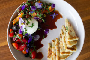 Summer berry burrata