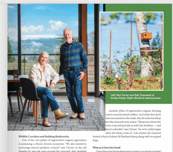 Pam and Rob featured in Edible Portland's Summer Issue
