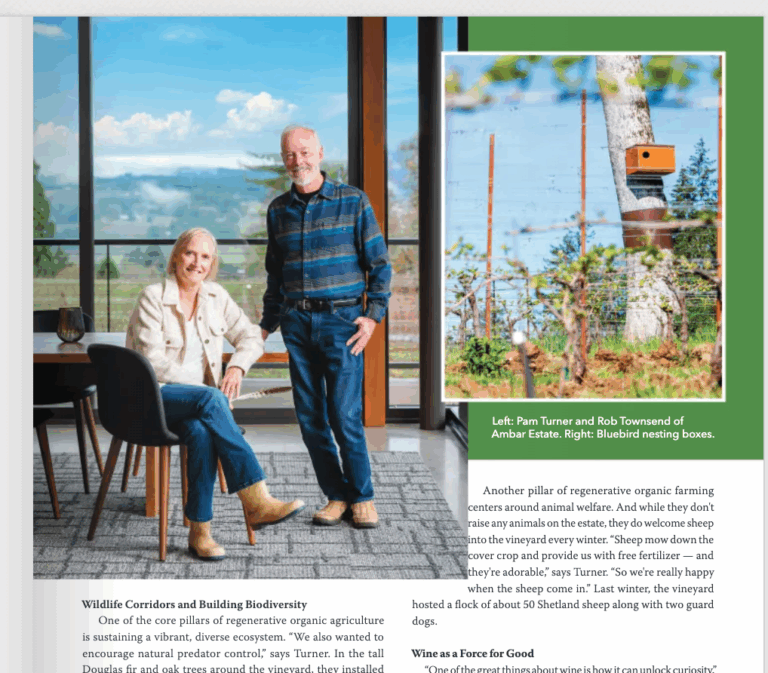 Pam and Rob featured in Edible Portland's Summer Issue