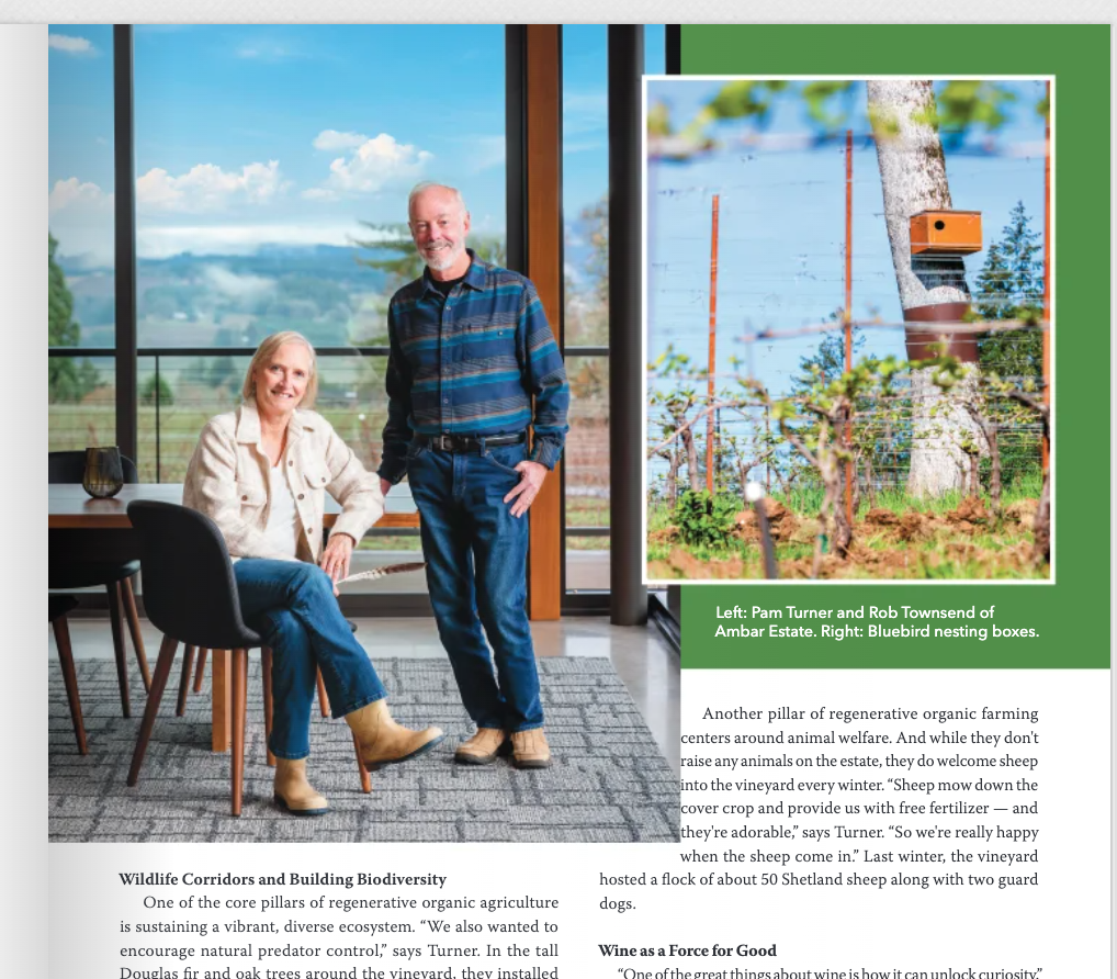 Pam and Rob featured in Edible Portland's Summer Issue