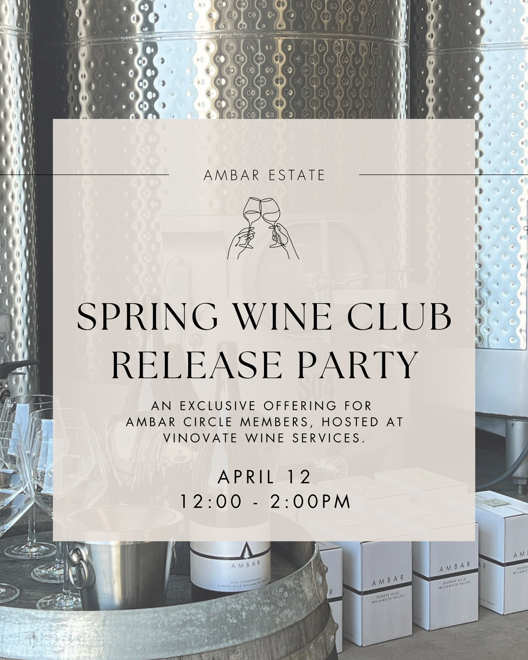 Spring Wine Club Event